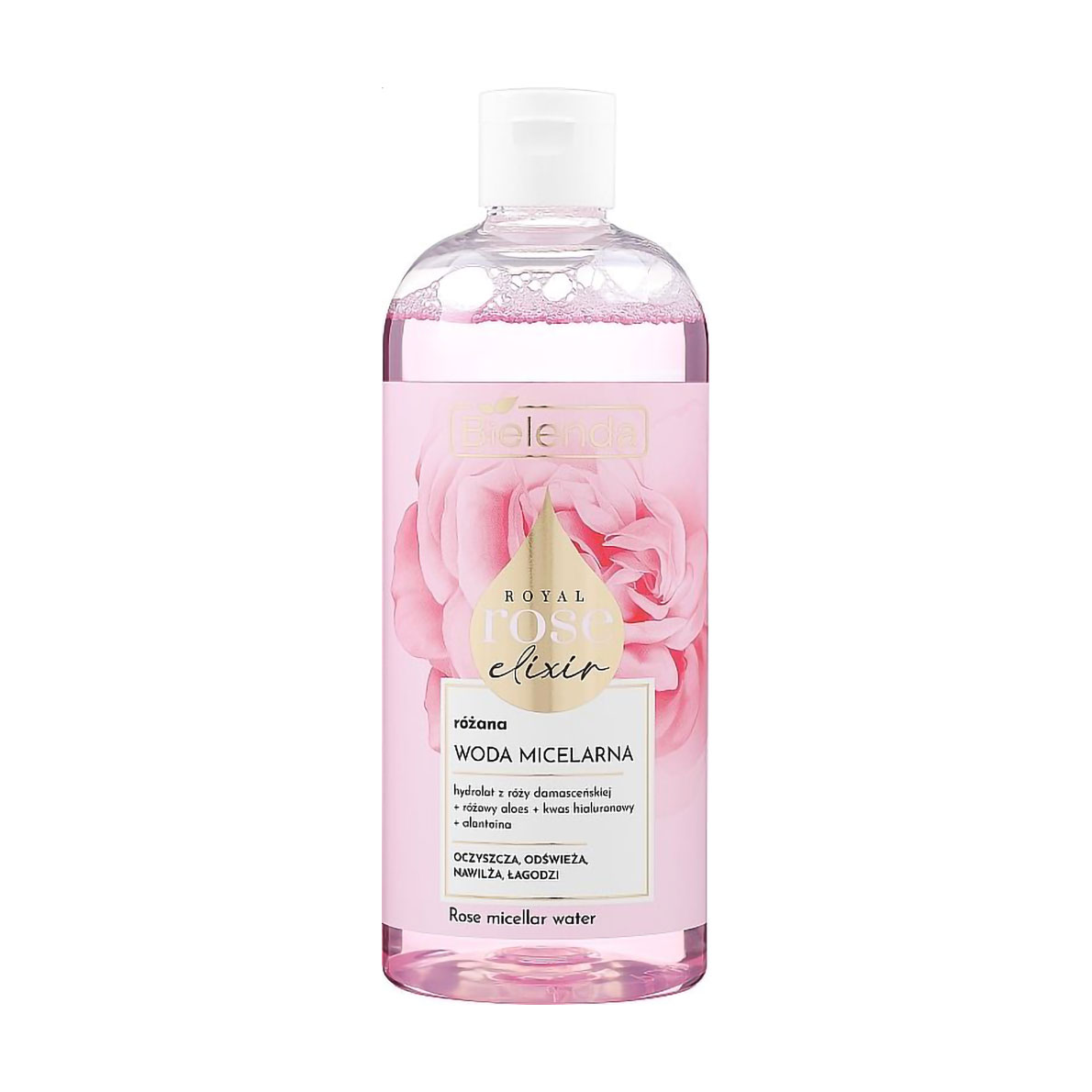 Трояндова міцелярна вода Bielenda Royal Rose Elixir Rose Micellar Water, 400 мл